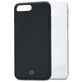 Mobilize Solid iPhone 8 Plus Siliconen Hoesje Backcover - Zwart