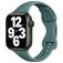 Mobigear Sport Slim Siliconen Apple Watch Bandje Druksluiting - 42/41/40/38 mm - Groen