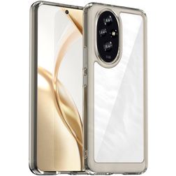 Mobigear Crystal HONOR 200 Hoesje Hardcase Backcover - Grijs