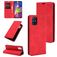 Mobigear Retro Slim Samsung Galaxy M51 Hoesje Bookcase Portemonnee - Rood