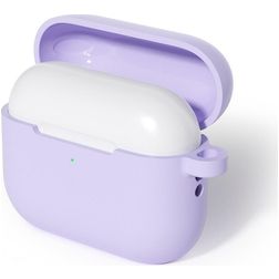 Mobigear Colors Apple AirPods Pro 3 Hoesje Flexibel Siliconen - Lavender Purple