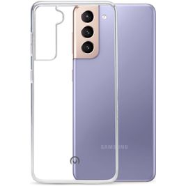 Mobilize Gelly Doorzichtig Samsung Galaxy S21 Hoesje Flexibel TPU Backcover - Transparant