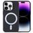 Mobigear Rubber Touch iPhone 15 Pro Max Siliconen MagSafe Hoesje Backcover - Zwart