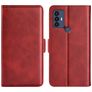 Mobigear Slim Magnet TCL 30 SE Hoesje Bookcase Portemonnee - Rood