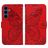 Mobigear Butterfly Samsung Galaxy S26 FE Hoesje Bookcase Portemonnee - Rood