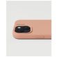 Nudient Base iPhone 15 Siliconen Hoesje Backcover - Peach Orange
