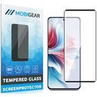 Mobigear Premium OPPO Reno 11F Glazen Screenprotector - Case Friendly - Zwart
