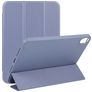 Mobigear Tri-Fold Gel iPad Mini 7 (2024) Hoes TPU,Kunstleer Bookcase - Lavendel