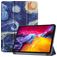 Mobigear Tri-Fold iPad Pro 11 Inch (2022) Hoes Bookcase - The Starry Night
