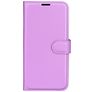 Mobigear Classic Samsung Galaxy M22 Hoesje Bookcase Portemonnee - Paars