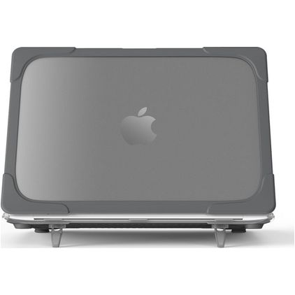 Mobigear Shockproof MacBook Pro 16 Inch (2019-2020) Hoes Hardshell Laptopcover MacBook Case - Zwart - Model A2141