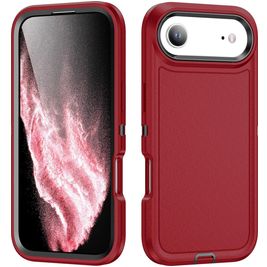Mobigear Rugged iPhone Air Hoesje Hardcase Backcover Shockproof - Rood