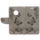 Mobigear Butterfly Motorola Moto G5 Plus Hoesje Bookcase Portemonnee - Grijs