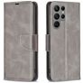 Mobigear Excellent Samsung Galaxy S24 Ultra Hoesje Bookcase Portemonnee - Grijs