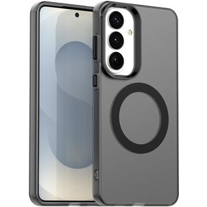 Mobigear Shockproof Samsung Galaxy S26 Plus MagSafe Hoesje Hardcase Backcover - Zwart