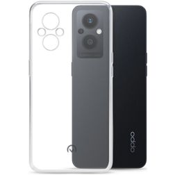 Mobilize Gelly Doorzichtig OPPO Reno 7 Lite Hoesje Flexibel TPU Backcover - Transparant
