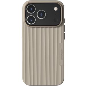 Nudient Bold iPhone 17 Pro MagSafe Hoesje Hardcase Backcover - Linen Beige