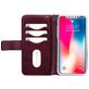 Mobilize Gelly Zipper iPhone XS Max Hoesje Uitneembare 2in1 Clutch - Bordeaux