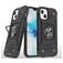 Mobigear Armor Ring iPhone 13 Pro Max Hoesje Hardcase Backcover Shockproof met Ringhouder - Zwart