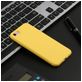Mobigear Colors iPhone 8 Hoesje Flexibel TPU Backcover - Geel