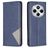 Mobigear Rhombus Slim Xiaomi Redmi 14C Hoesje Bookcase - Blauw