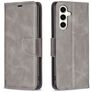 Mobigear Excellent Samsung Galaxy S24 FE Hoesje Bookcase Portemonnee - Grijs