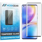 Mobigear Curved OnePlus 9 Pro Glazen Screenprotector - Case Friendly - Zwart