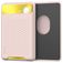 Mobigear Pocket Siliconen Pasjeshouder - 2 Pasjes - MagSafe Compatible - Roze