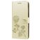 Mobigear Roses Samsung Galaxy J6 Plus Hoesje Bookcase Portemonnee - Goud