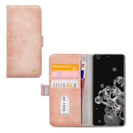 Mobilize Elite Gelly Samsung Galaxy S20 Ultra Hoesje Bookcase - Soft Pink