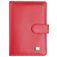Mobigear Buckle Paspoort Hoesje - Rood