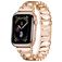 Mobigear Vienna Stalen Apple Watch Bandje Vouwsluiting - 49/46/45/44 mm - Roségoud