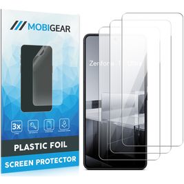 Mobigear ASUS Zenfone 11 Ultra Screenprotector Folie - Case Friendly (3-Pack)