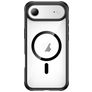 Valenta Full Cover Doorzichtig iPhone Air MagSafe Hoesje Gehard Glas Backcover Shockproof - Transparant