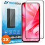 Mobigear Premium Google Pixel 9a Glazen Screenprotector - Case Friendly - Zwart (2-Pack)