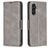 Mobigear Excellent Samsung Galaxy A56 Hoesje Bookcase Portemonnee - Grijs