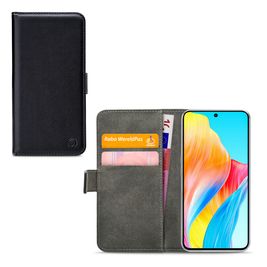 Mobilize Classic Gelly Wallet OPPO A98 Hoesje Bookcase Portemonnee - Zwart