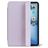 Decoded Textured Slim iPad Air 5 (2022) Hoes Flexibel Siliconen Bookcase - Lavendel