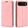 Mobigear Retro Slim iPhone Air Hoesje Bookcase Portemonnee - Roze