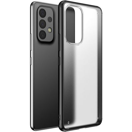 Mobigear Shockproof Samsung Galaxy A73 Hoesje Hardcase Backcover Shockproof - Zwart