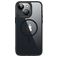 Valenta Trend iPhone 13 MagSafe Hoesje Hardcase Backcover - Transparant / Zwart