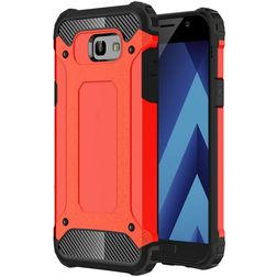 Mobigear Outdoor Samsung Galaxy A5 (2017) Hoesje Hardcase Backcover Shockproof - Rood