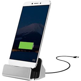 Mobigear USB-C Docking Station - Zilver Universeel Mobigear USB-C Docking Station - Zilver Universeel