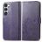 Mobigear Clover Samsung Galaxy A54 Hoesje Bookcase Portemonnee - Paars