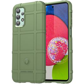 Mobigear Rugged Shield Samsung Galaxy M23 Hoesje Flexibel TPU Backcover Shockproof - Groen