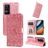 Mobigear Sunflower POCO F4 Hoesje Bookcase Portemonnee - Roze
