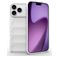 Mobigear Bumpy iPhone 18 Pro Max Hoesje Flexibel TPU Backcover - Wit