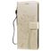 Mobigear Tree LG V60 ThinQ Hoesje Bookcase Portemonnee - Goud