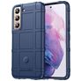 Mobigear Rugged Shield Samsung Galaxy S24 Hoesje Flexibel TPU Backcover Shockproof - Blauw
