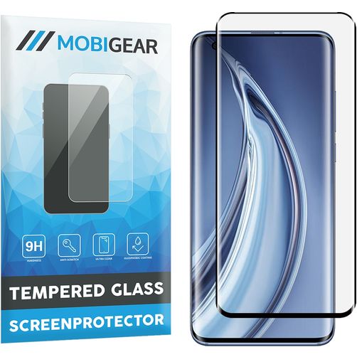 Mobigear Premium Xiaomi Mi 10 Pro Glazen Screenprotector - Case Friendly - Zwart
